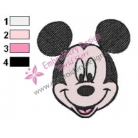 Mickey Mouse Cartoon Embroidery 14